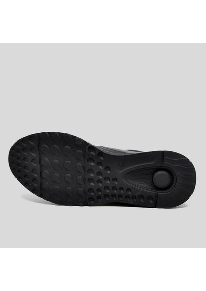 Hakiki Deri Siyah Sneaker Kışlık Ayakkabı 9786 100