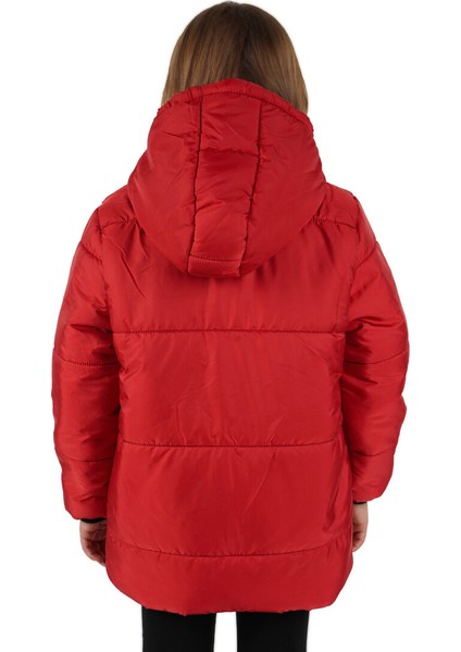 İçi Kürklü Su ve Rüzgar Geçirmez Kapüşonlu Kız Çocuk Mont indirimleri