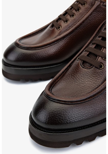 Erkek Hakiki Deri Taba Casual Ayakkabı 987 251A Erk Ayk SK25-26 Taba Gyk modelleri