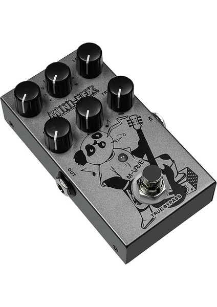 M-Vave Elektrik Efekt Pedalları Ağır Metal Elektrik Gitar Aşırı Yük Bozulma Efekti 3 Bölümlü Eq Ayarlayıcı Taşınabilir Ingiliz Bozulma Gitar Pedalı Hoparlör Mikseri Kartı Için