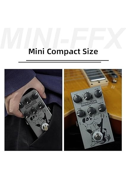 M-Vave Elektrik Efekt Pedalları Ağır Metal Elektrik Gitar Aşırı Yük Bozulma Efekti 3 Bölümlü Eq Ayarlayıcı Taşınabilir Ingiliz Bozulma Gitar Pedalı Hoparlör Mikseri Kartı Için fiyatları