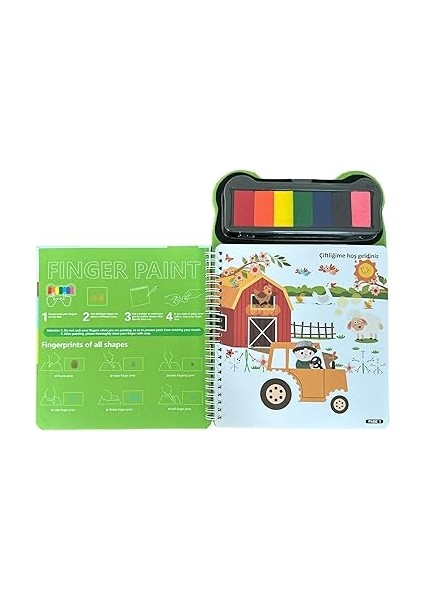 Parmak Boyama Aktivite Kitabı Çiftlik fiyatları