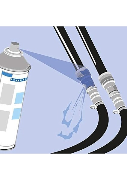 11651400-39 Kaçak Arama Spreyi, 400 Ml, Basınçlı Gaz Borularındaki Sızıntıların Tespiti Için, Köpürür, Yanmaz, Korozyon Önleyici fiyatları