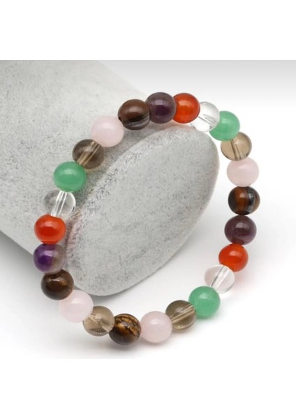 Çakra Doğal Taş Bileklik 8 mm fiyatları