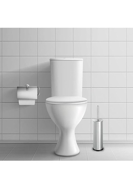 Home Metal Wc Fırçası, Krom Tuvalet Temizleme Fırçası, Paslanmaz Çelik Saplı, Dayanıklı ve Hijyenik Banyo Aksesuarı fırsatları