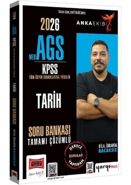 Yargı 2026 Anka Ekibi Meb Ags Kpss Tüm Ösym Sınavlarına Yönelik Tarih Tamamı Çözümlü Soru Bankası