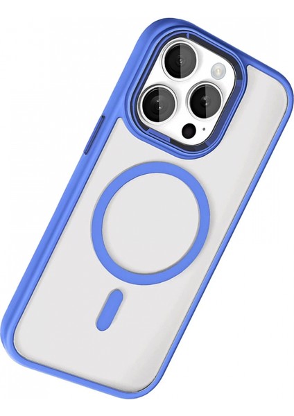 Apple iPhone 15 Pro Max Terea Magsafe Kapak - Mavi fırsatları