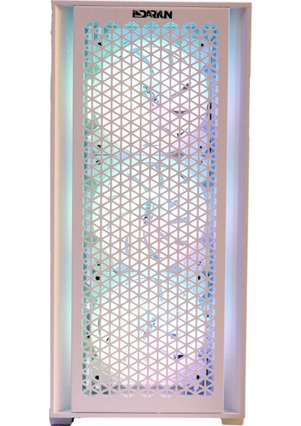 Nirsa Pro 4X120MM Argb Fanlı Beyaz Gaming Bilgisayar Kasası indirimleri