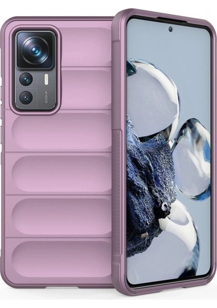 Xiaomi Mi 12T Pro Kılıf Optimum Silikon - Mor