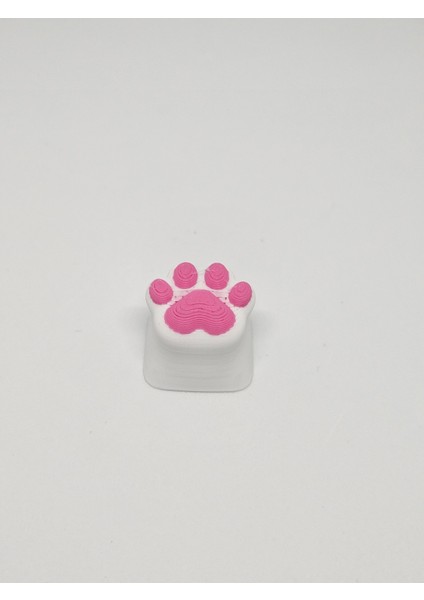 Aysbistudio Pembe Pati Desenli Klavye Tuşu – Tekli, Mekanik Klavye Keycap