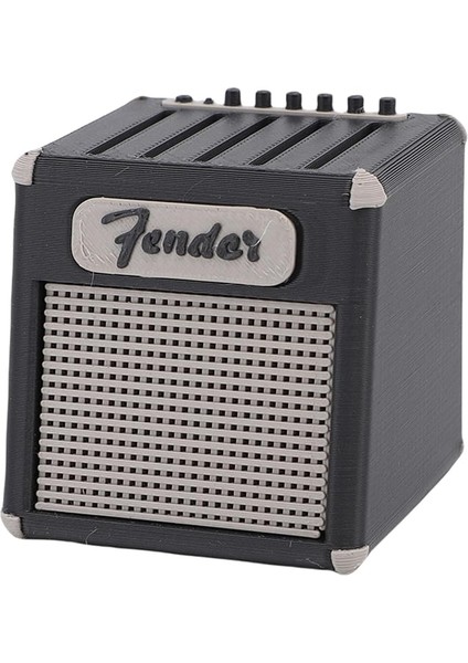 Gitar Seçicileri Tutucu Kutusu, 5 Gitar Seçme Ekran Sahibi, Gitar Seçicileri Organizatör Kılıfı Amp Hoparlör Şekli Müzik Meraklıları ve Müzisyenler Için Kompakt (Siyah D)