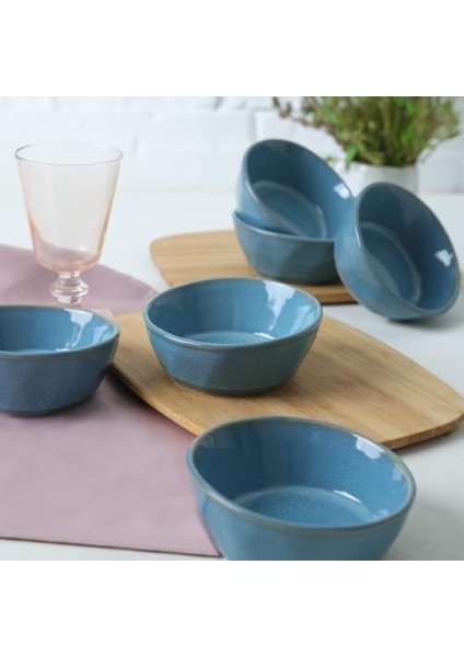 Granit Turkuaz Çerezlik/sosluk 12 cm 6 Adet Q07 fiyatları