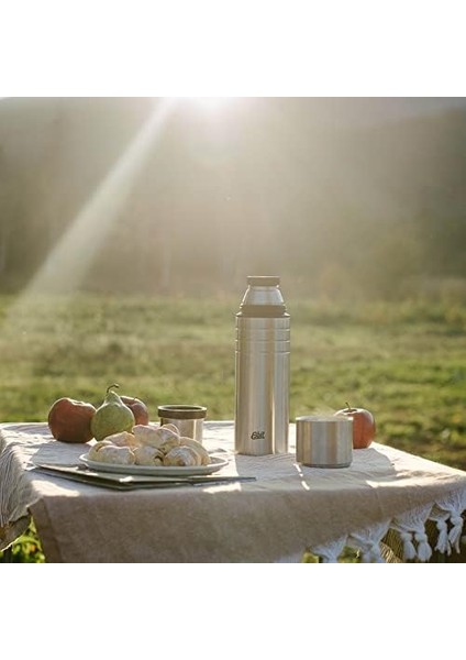 Majoris Paslanmaz Çelik Vakumlu Termos Gri 0,75L modelleri