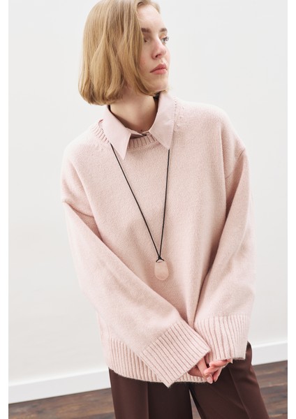 Chunky Oversıze Kazak Pembe fiyatları