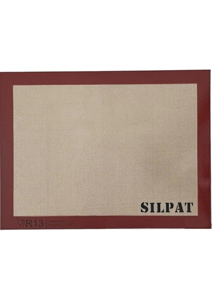 Fırınlanabilir Kendinden Yağlı Silikon Pişirme Matı, Profesyonel Silpat Yanmaz Yapışmaz Yıkanabilir Silikon Pişirme Matı 30CMX40CM fiyatları