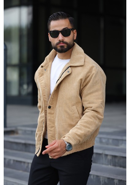 Unisex Kadife Baharlık Vinatage Oversize Ceket