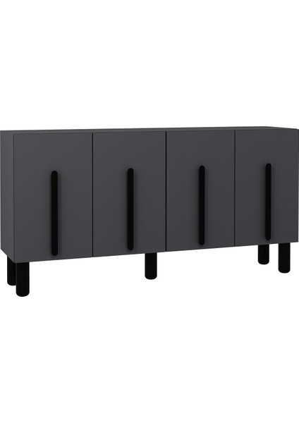 8196KB150-128DD Konsol Tv Ünitesi Antrasit-Siyah modelleri