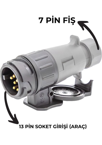 Römork Fiş Priz Dönüştürücü ( 7pin > 13PIN ) fırsatları