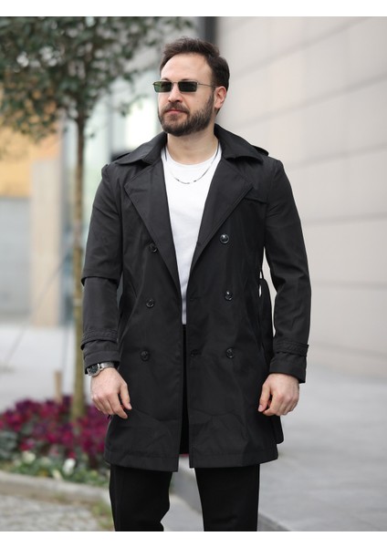 Apoletli Kemerli Trençkot