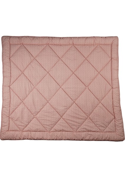 Polycotton Fırçalı Çk 195X215 Gri-Gül Kurusu