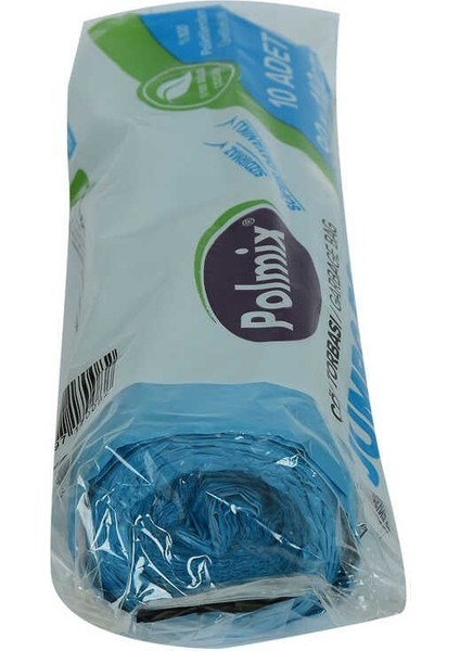 Çöp Torbası Jumbo Boy 80X110CM 220GR 27MIKRON 90LT Mavi Rulo 10 Adet modelleri