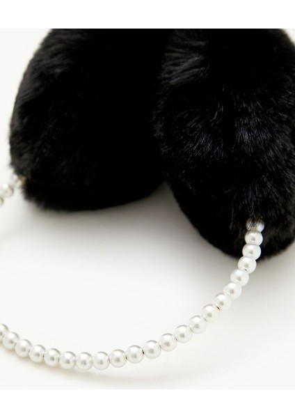 Inci Detaylı Peluş Kulaklık