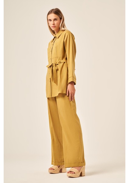 Kadın Ikili Takım Yağ Yeşili 31159 modelleri