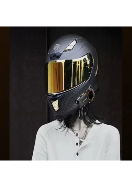 Motosiklet Intercom 1500MAH Rgb Işıklı Su Geçirmez fırsatları