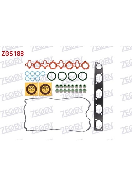 ZEGEN-ZGS188-V - Motor Ust Takım Conta Renault Master Iı 2.5 Dcı G9U (Vıton Kecelı)