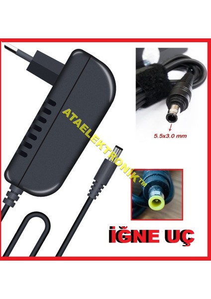 D-Smart Digiturk Uydu Alıcı Adaptör 12V 2 Amper Iğne Uçlu HM-9502/9503/9504/9505 Hd 12 Volt 12V Dıgıturk Digiturk Adaptörü Dijitürk Uyumlu