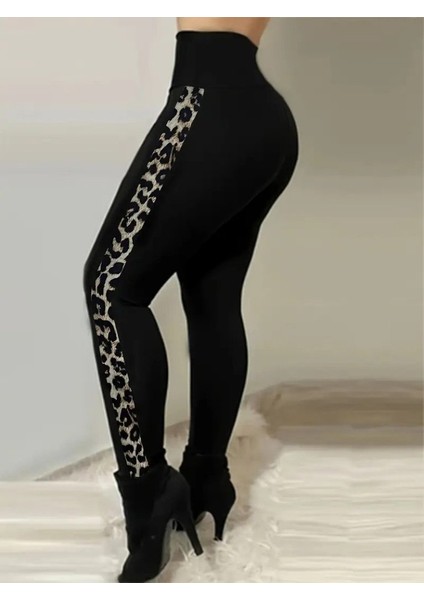 Kadın Yüksek Bel Yan Şerit Detaylı Dalgıç Tayt fiyatları