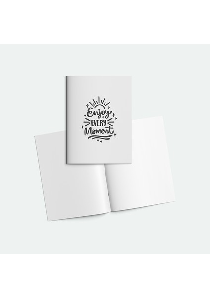 Motivasyon Baskılı Zımbalı A5 Not Defteri