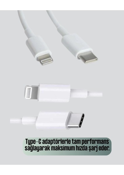 Aşırı Şarj ve Pil Koruması ile Akıllı Çipli Lightning Kablo 1.2m fırsatları