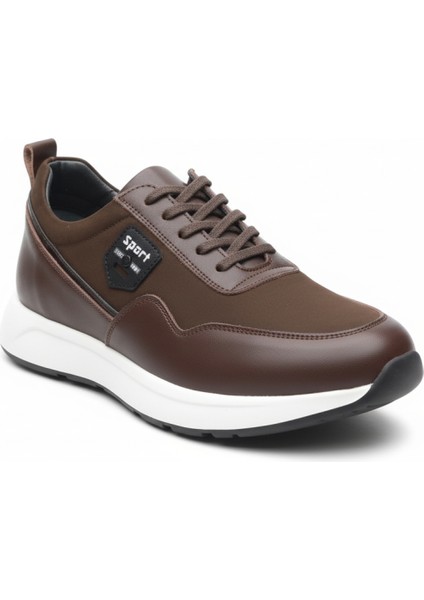 GR0420 Hakiki Deri Nubuk Detaylı Armalı Darbe Emici Beyaz Eva Taban Erkek Sneaker Ayakkabı fırsatları