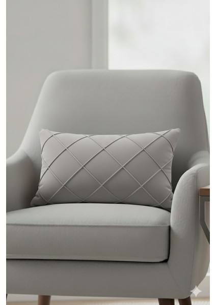 Leke Tutmaz Silinebilir Kapitoneli Kırlent Yastık Kılıfı fiyatları