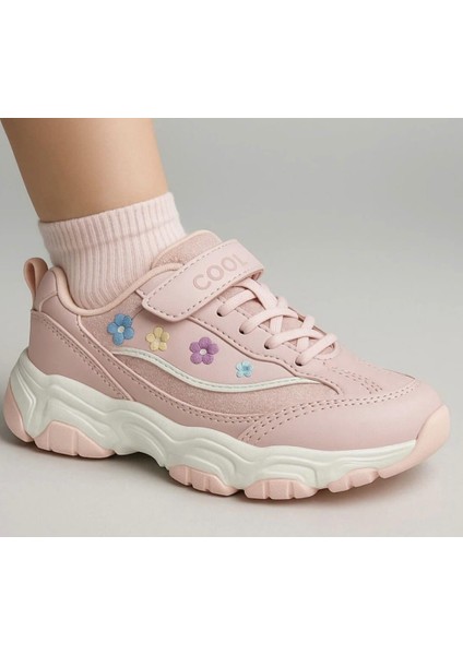 Cool Bella-Flt 31/36 Kız Çocuk Cırtlı Sneaker Spor Ayakkabı