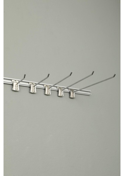 Kanallı Panoya Lüks Krom Kanca 25 Cm-Krom indirimleri