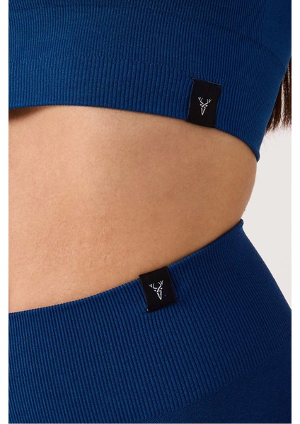 Sally Yüksek Bel Esnek ve Toparlayıcı Seamless Spor Şort modelleri