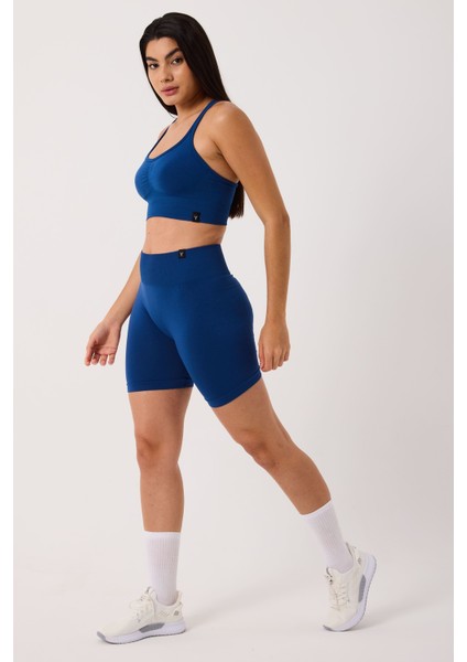 Sally Yüksek Bel Esnek ve Toparlayıcı Seamless Spor Şort indirimleri