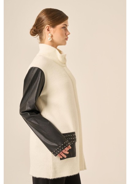 Kadın Beyoğlu Detaylı Giycık Ekru 20838 fırsatları