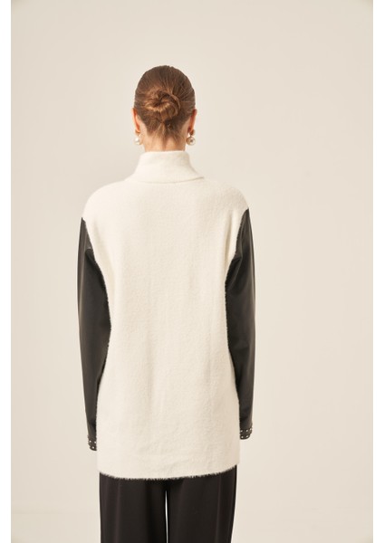 Kadın Beyoğlu Detaylı Giycık Ekru 20838