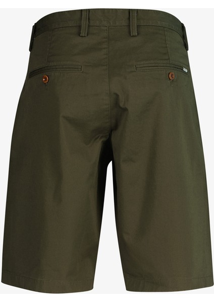 Erkek Yeşil Relaxed Fit Chino Şort fiyatları