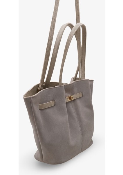 Mira Kadın Günlük Çanta - Vizon Süet fiyatları