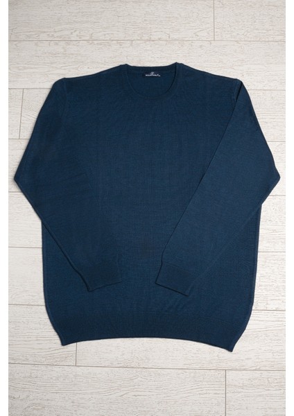 Bisiklet Yaka Battal (Büyük Boy) Yünlü Triko Kazak modelleri