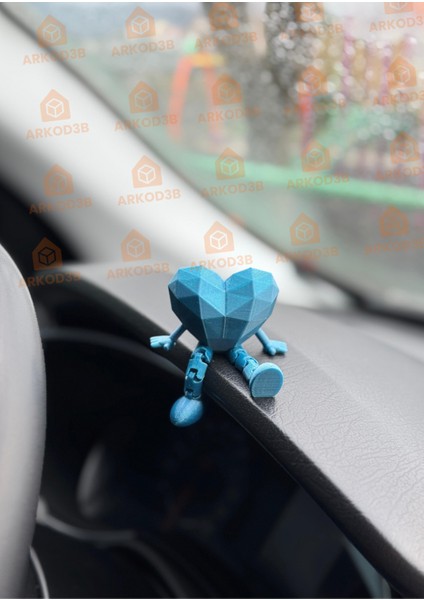 Sevimli Kalp Torpido Süsü Dekorasyon modelleri