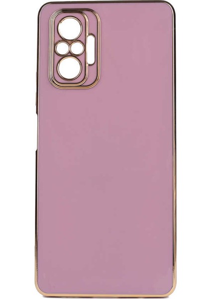 Xiaomi Redmi Note 10 Pro Kılıf Mrsa Bark Kapak-Mor