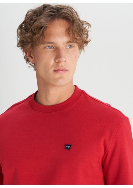 Erkek Patch Logo Sweatshirt W2520255A47 fırsatları