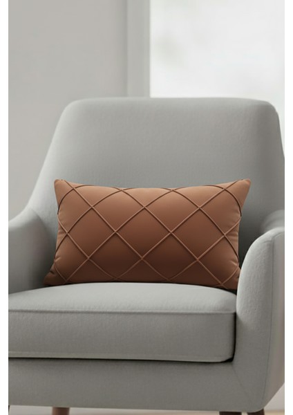 Leke Tutmaz Silinebilir Kapitoneli Kırlent Yastık Kılıfı fiyatları