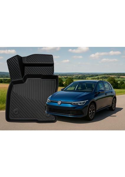 Volkswagen Golf 7 2012-2019 Uyumlu 3D Oto Paspas Premium fiyatları