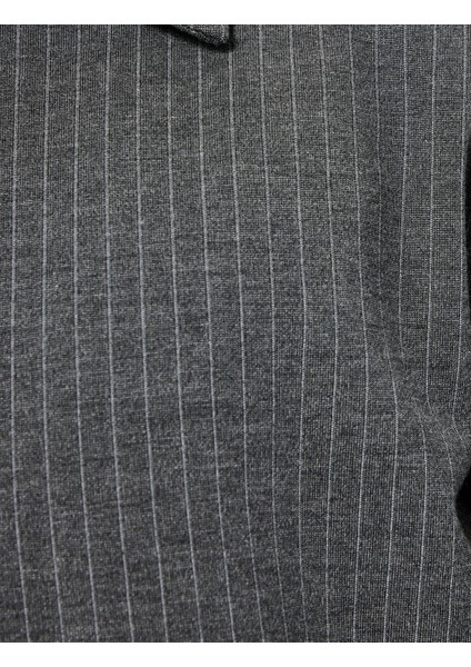 Viskon Karışımlı Uzun Kollu Cepli Klasik Yaka Gömlek Ceket